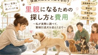 保護犬はどこで探せるの？里親になるための探し方と費用